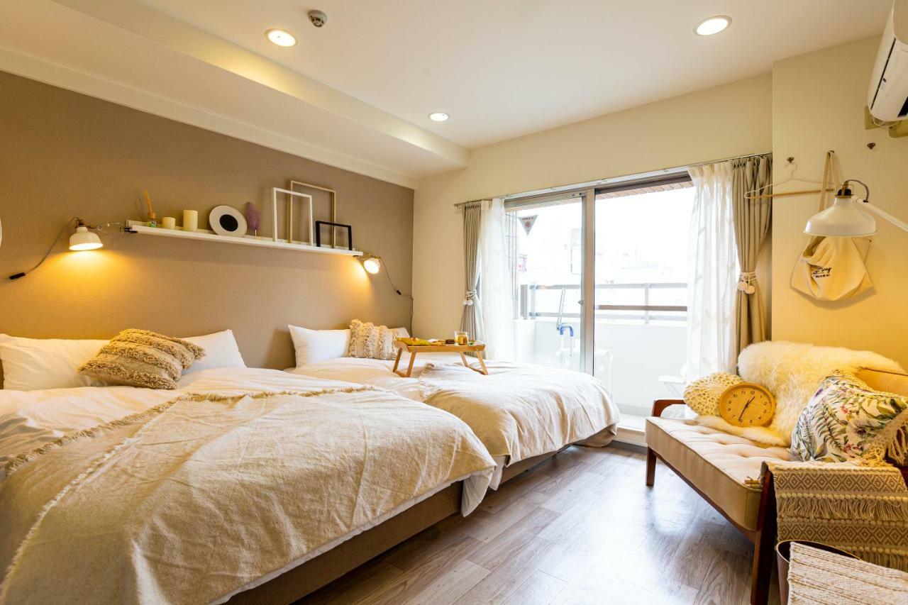 Chuan House - Amemura Aparthotel Ōsaka Eksteriør bilde