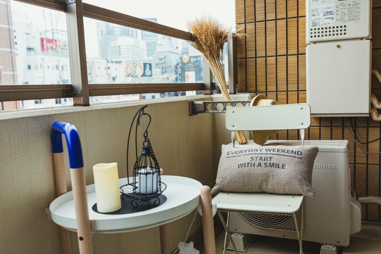 Chuan House - Amemura Aparthotel Ōsaka Eksteriør bilde