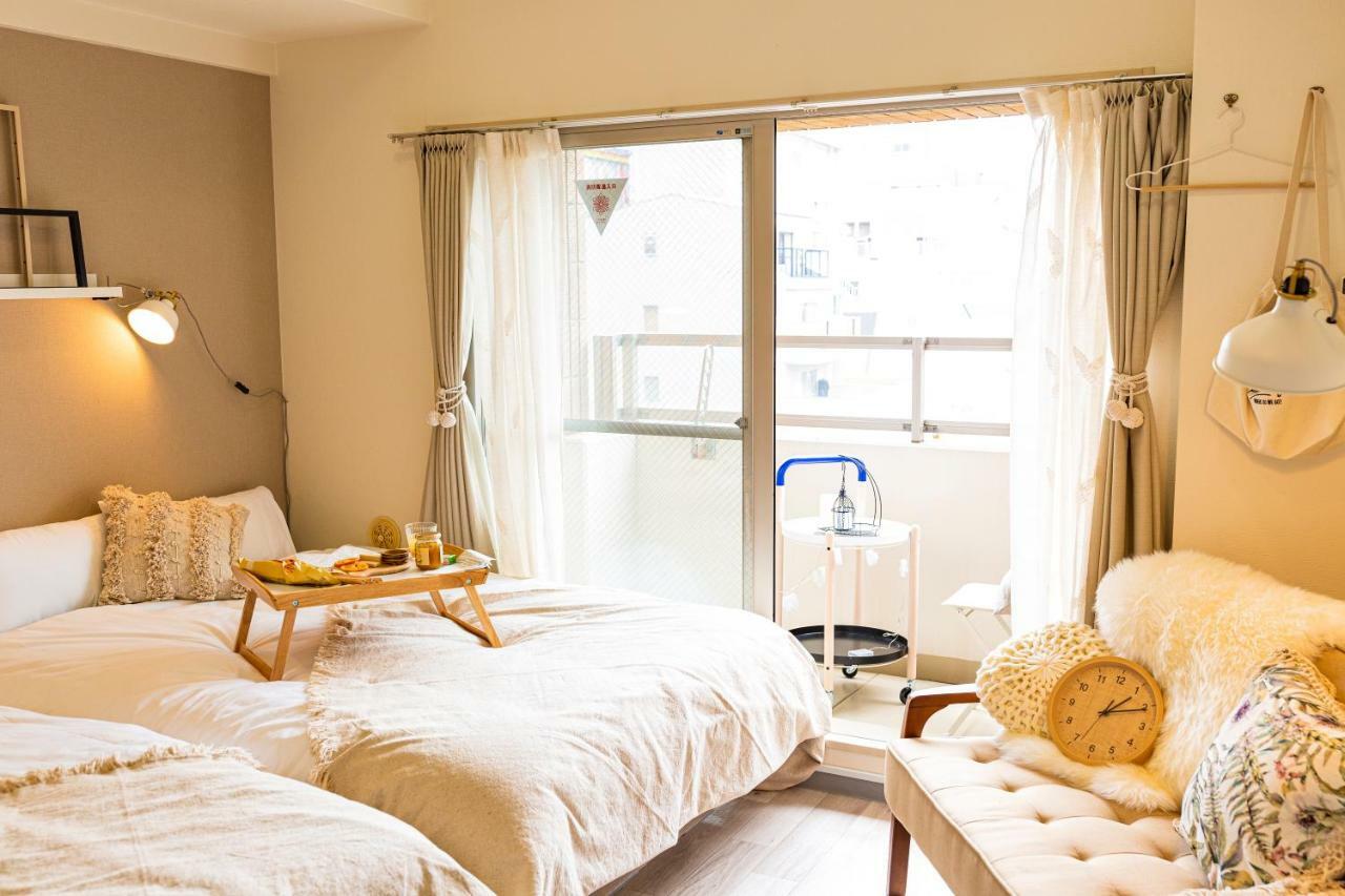 Chuan House - Amemura Aparthotel Ōsaka Eksteriør bilde