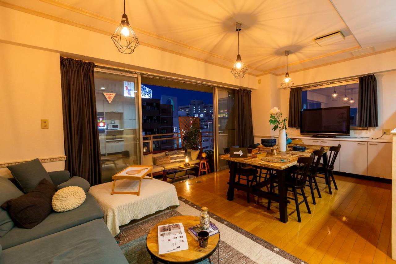 Chuan House - Amemura Aparthotel Ōsaka Eksteriør bilde