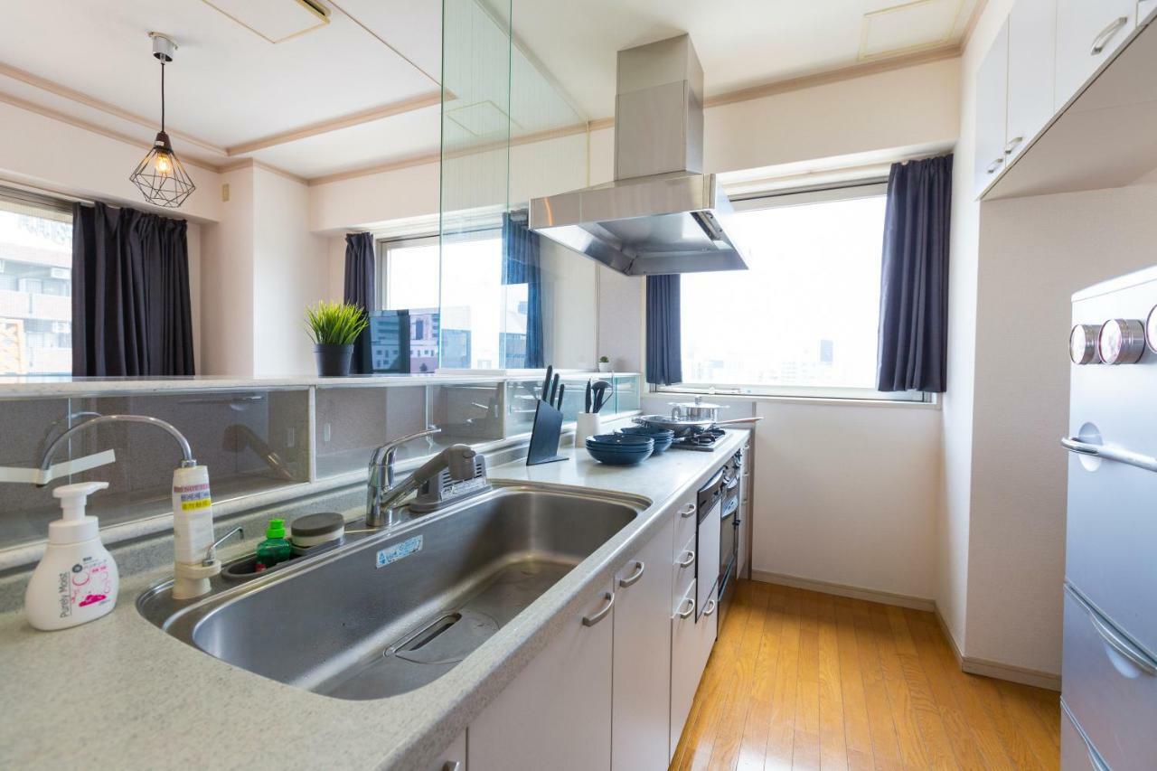 Chuan House - Amemura Aparthotel Ōsaka Eksteriør bilde
