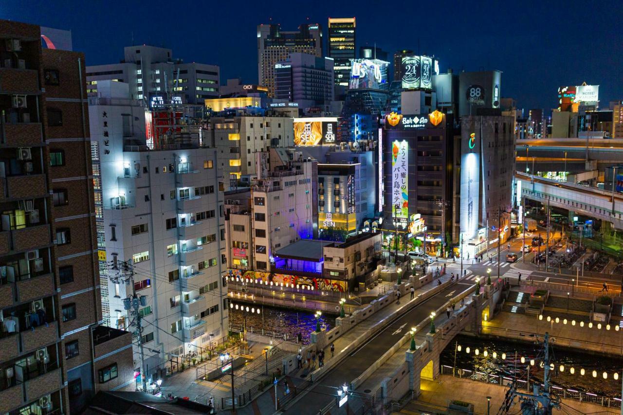 Chuan House - Amemura Aparthotel Ōsaka Eksteriør bilde