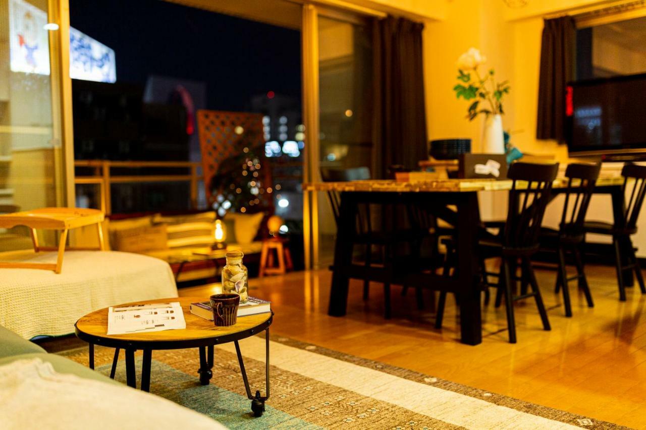 Chuan House - Amemura Aparthotel Ōsaka Eksteriør bilde