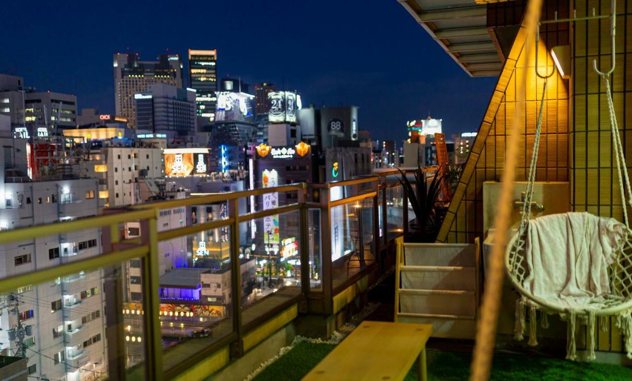 Chuan House - Amemura Aparthotel Ōsaka Eksteriør bilde