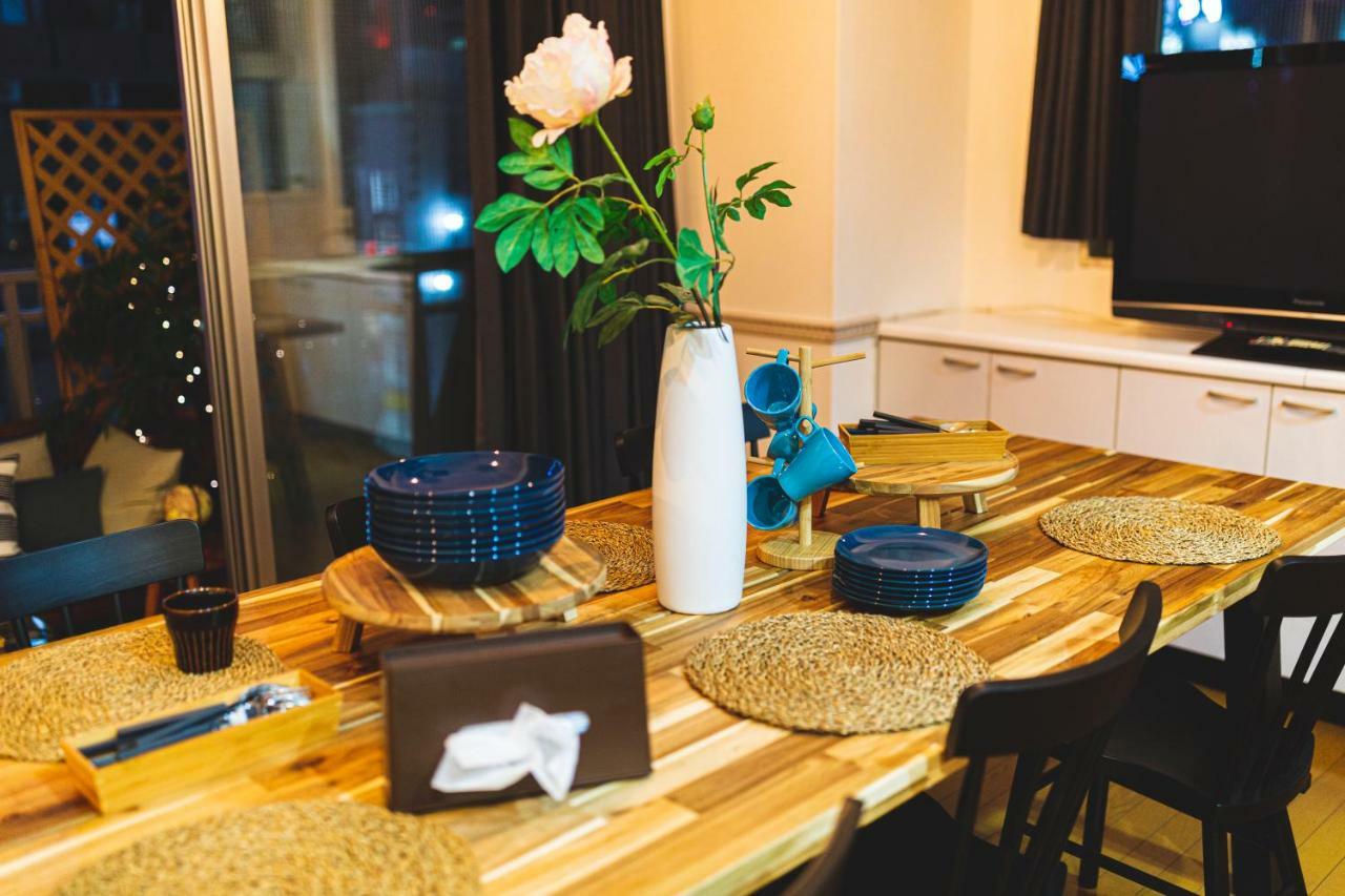 Chuan House - Amemura Aparthotel Ōsaka Eksteriør bilde
