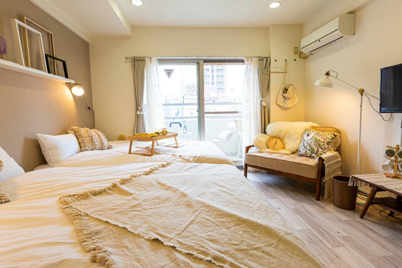 Chuan House - Amemura Aparthotel Ōsaka Eksteriør bilde